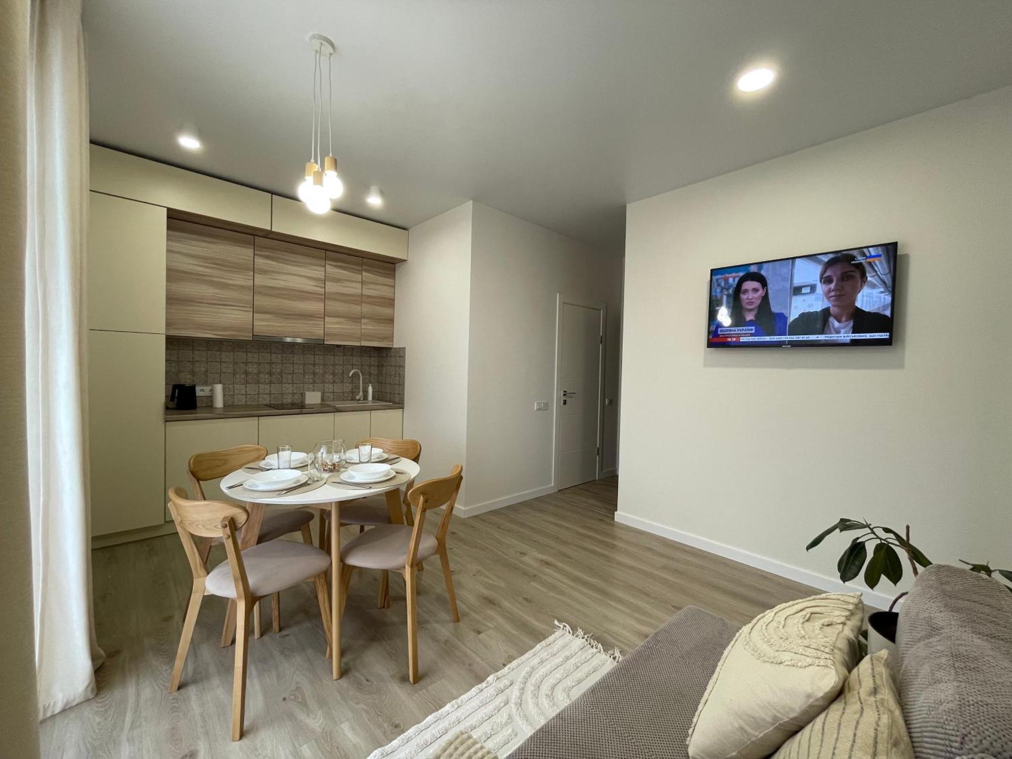 «Гори́Ще На Площі Польський Ринок» Appartement Kamjanets-Podilsky Kamer foto
